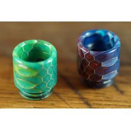 Super wide geometric drip tip