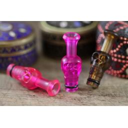 Skull plastic drip tip